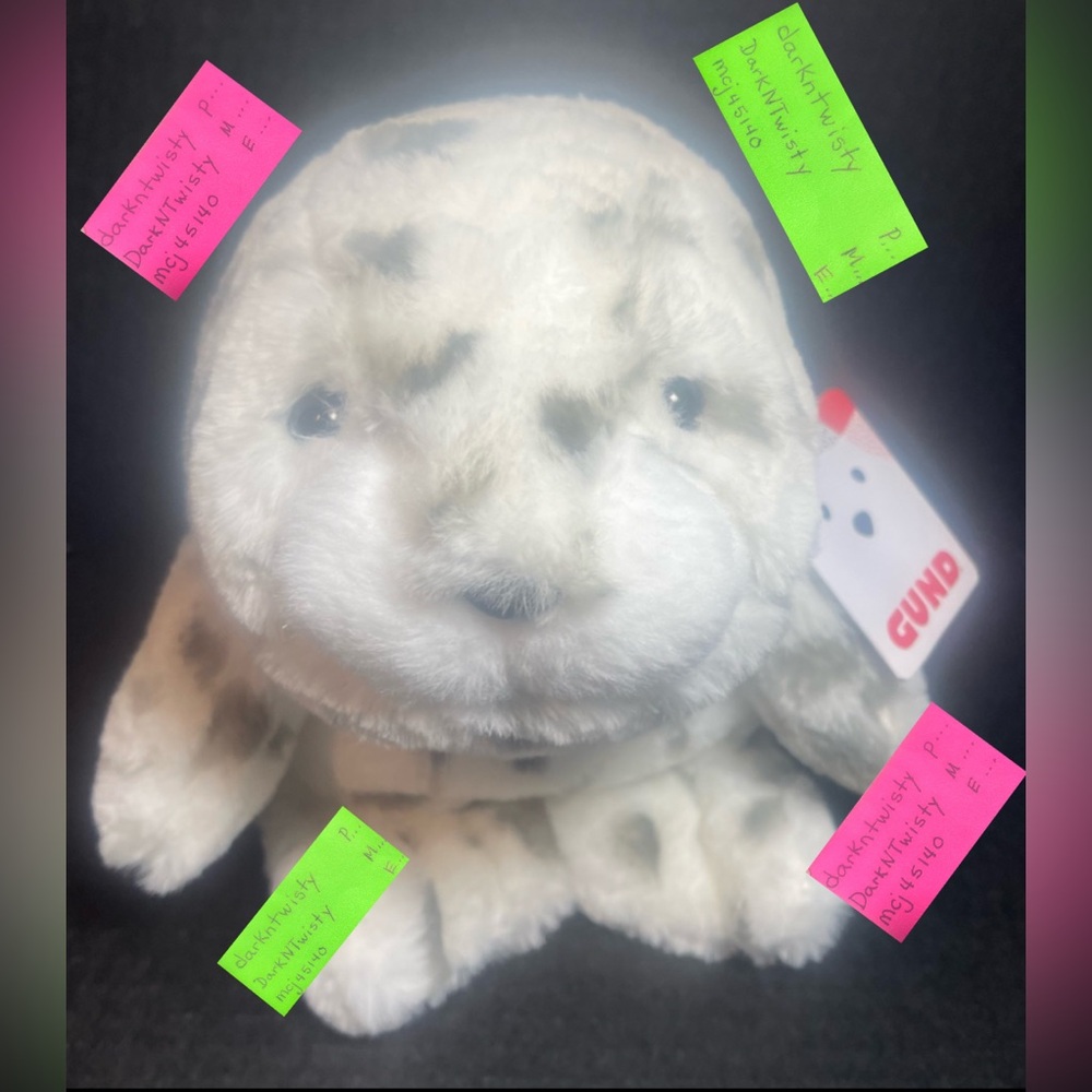 BNWT GUND SNUFFLES AND FRIENDS NURI THE SEAL